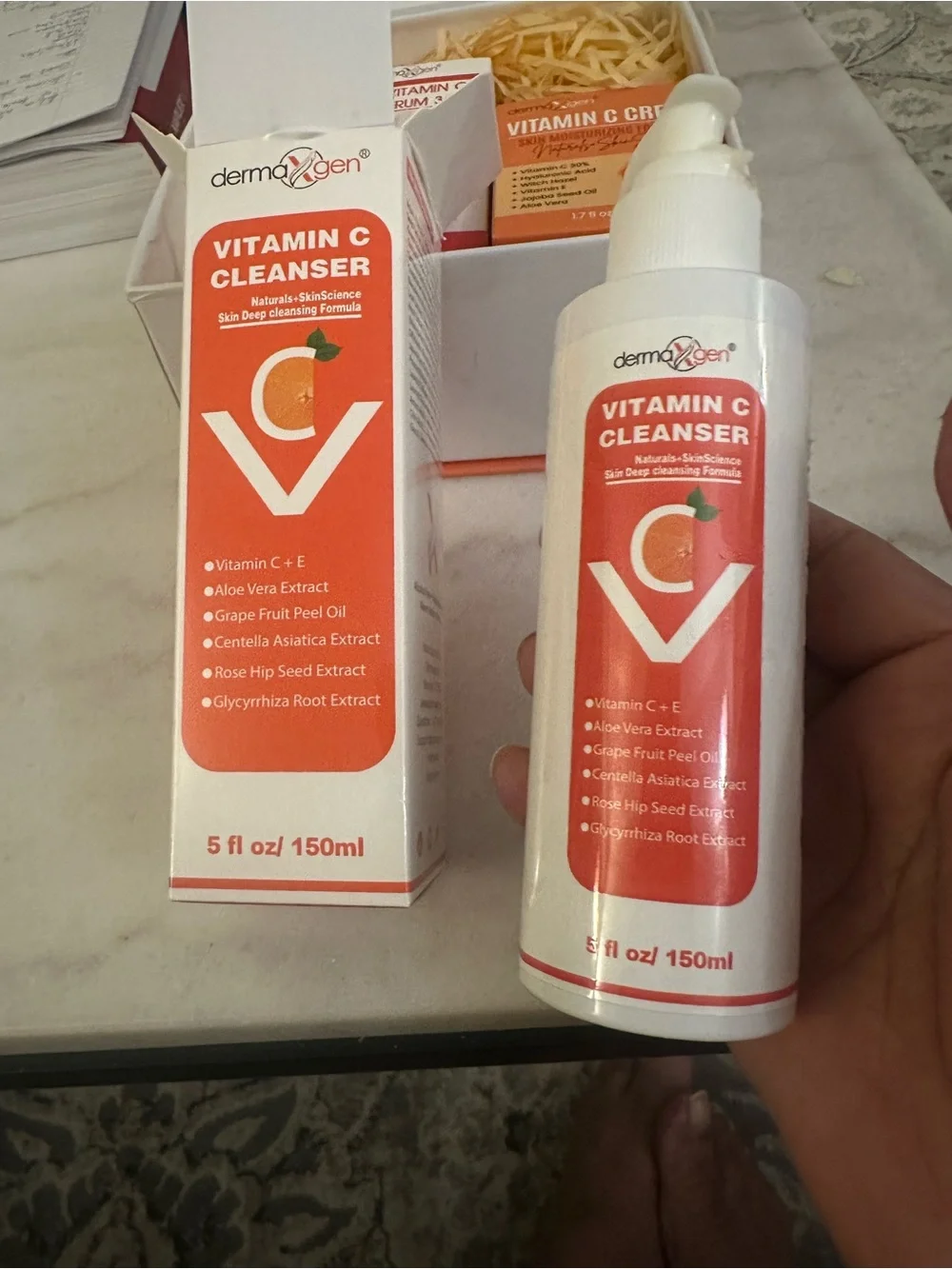 Vitamin C Skincare Set – Orange